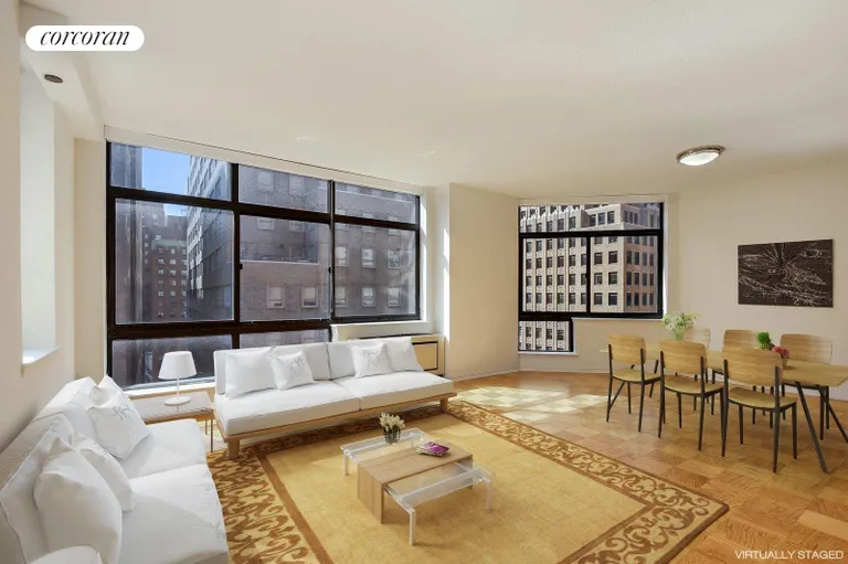 New York City Real Estate | View 303 East 43rd Street, 11-A | 2 Beds, 2 Baths | View 1