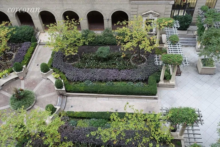 New York City Real Estate | View 353 West 56th Street, 7L | Quiet Garden View | View 2
