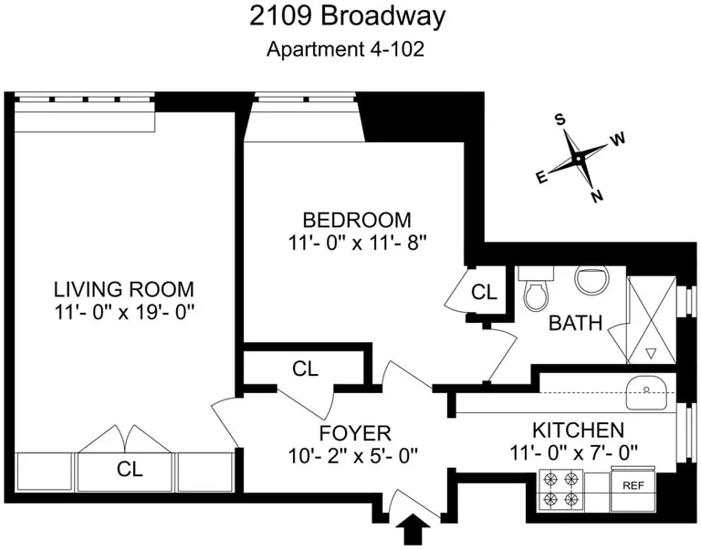 2109 Broadway, 4-102 | floorplan | View 7