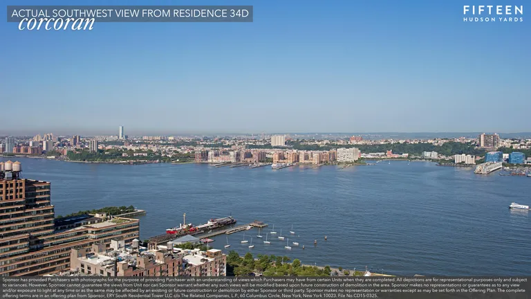 New York City Real Estate | View 15 Hudson Yards, 34D | 2 Beds, 2 Baths | View 1