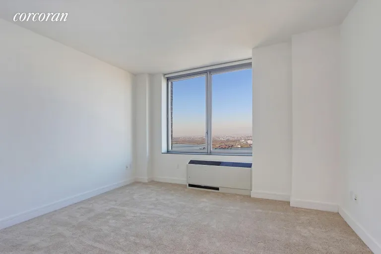 New York City Real Estate | View 30 West Street, PH1A | PH1A Master Bedroom with River Views | View 4