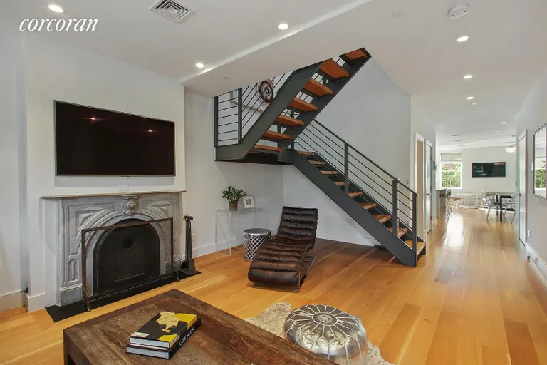 New York City Real Estate | View 202 President Street, 3 | Living room look toward kitchen | View 3