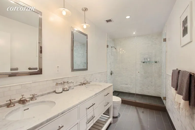 New York City Real Estate | View 202 President Street, 3 | Master bathroom | View 7