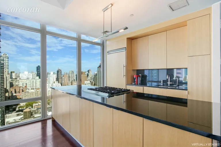 New York City Real Estate | View 207 East 57th Street, 34A | Open Gourmet Kitchen | View 4