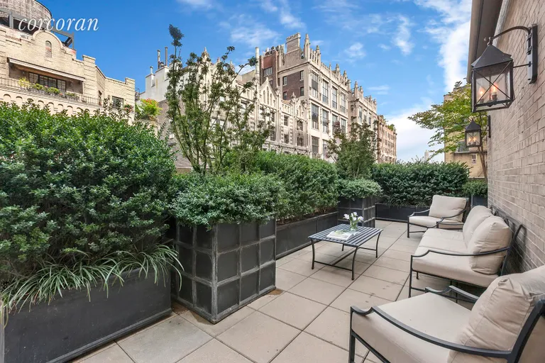 New York City Real Estate | View 40 West 67th Street, 10A | Private Outdoor Terrace | View 6