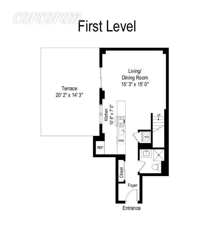 New York City Real Estate | View 1460 West 5th Street, A2 | Floor Plan | View 10