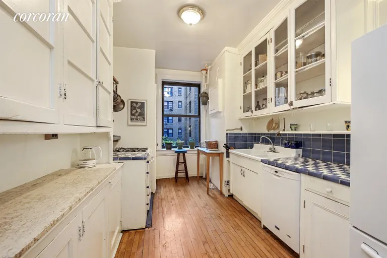 New York City Real Estate | View 420 Riverside Drive, 9B | Windowed Cooks Kitchen | View 5