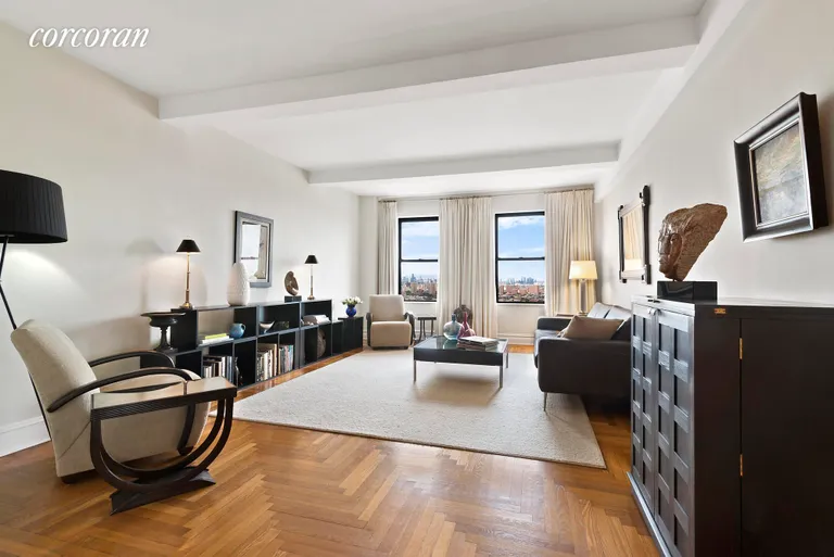 New York City Real Estate | View 135 Eastern Parkway, 15K | NYC views from the living room... | View 2