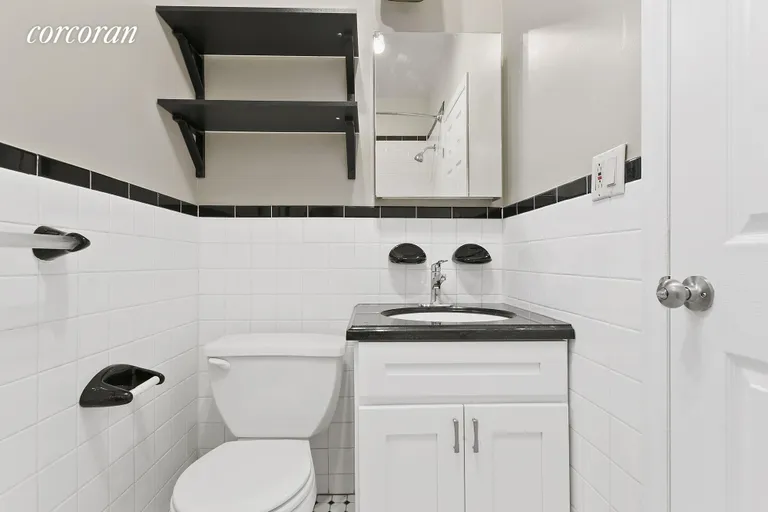 New York City Real Estate | View 817 8th Avenue, 4F | Sparking new bathroom | View 4