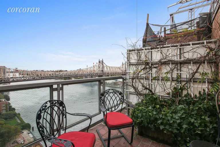 New York City Real Estate | View 25 Sutton Place South, 20D | Terrace | View 5