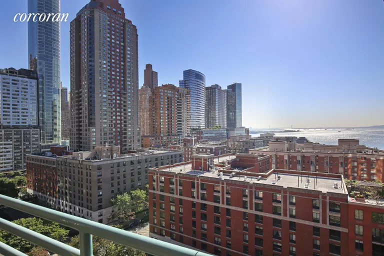 New York City Real Estate | View 333 Rector Place, PH6S | Southern Water & City Views | View 12