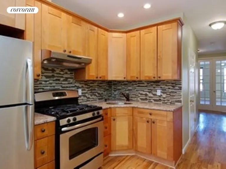New York City Real Estate | View 477 Hicks Street, 2R | Kitchen with Stainless Steel Appliances | View 3