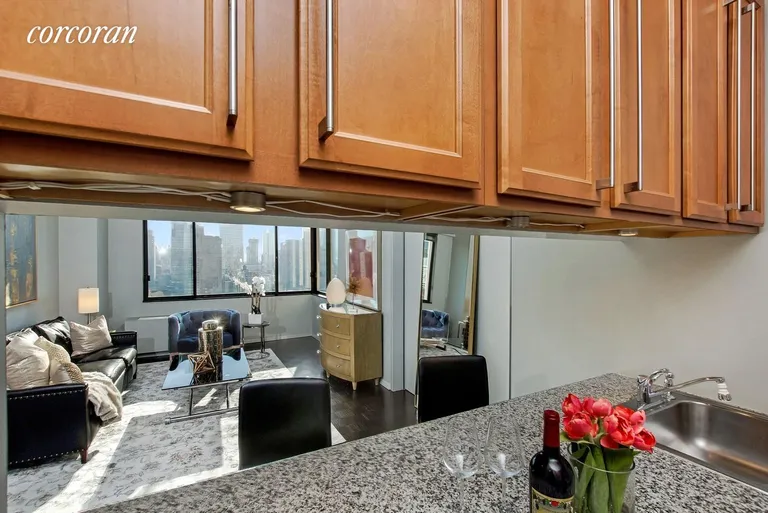 New York City Real Estate | View 350 West 50th Street, 31D | Kitchen | View 3