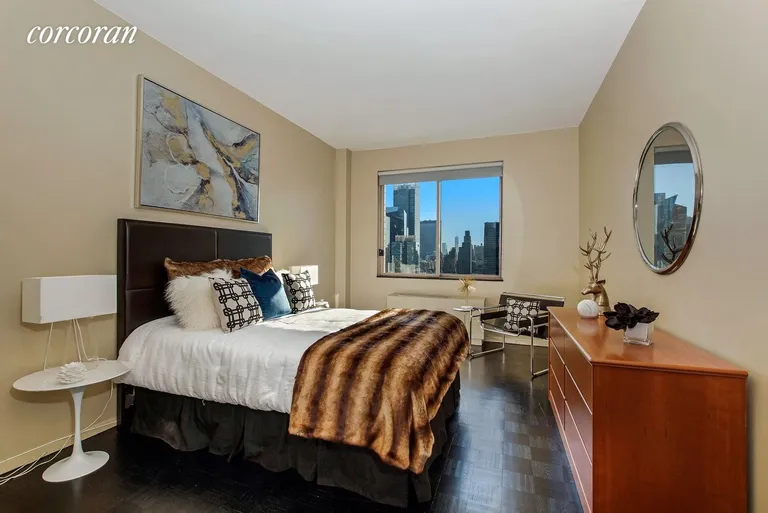 New York City Real Estate | View 350 West 50th Street, 31D | Bedroom | View 4