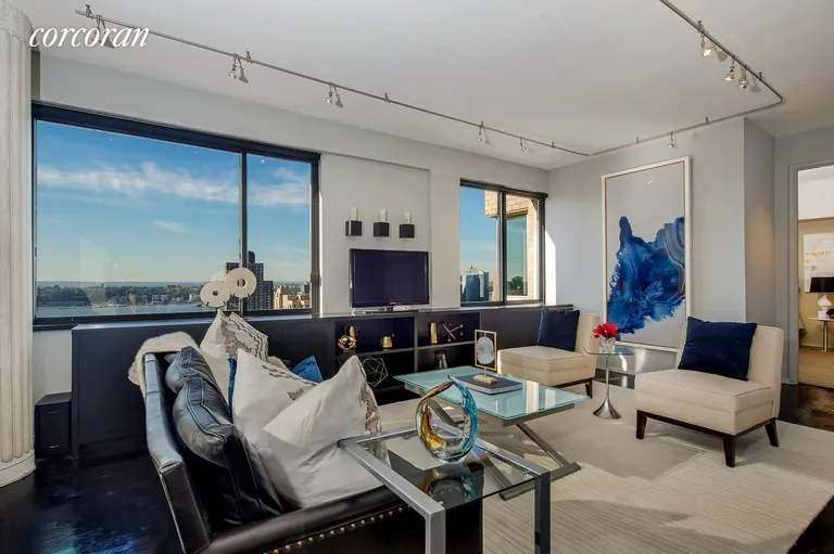 New York City Real Estate | View 350 West 50th Street, 31E | 2 Beds, 2 Baths | View 1