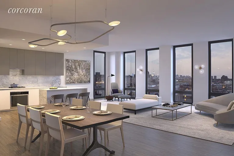 New York City Real Estate | View 287 East Houston Street, 9A | 2 Beds, 2 Baths | View 1