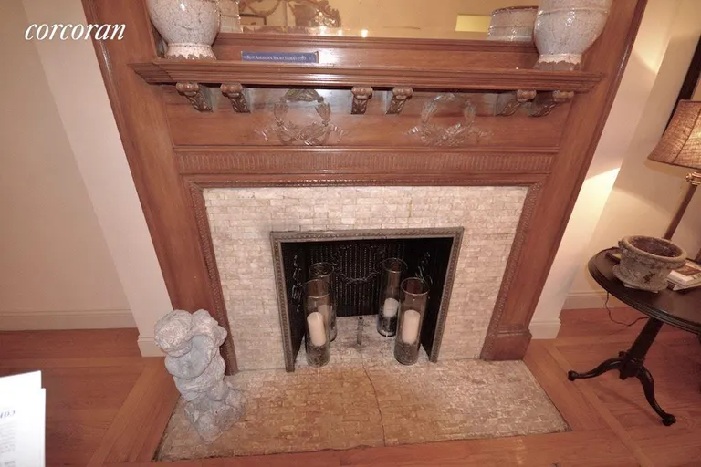 New York City Real Estate | View 38 West 69th Street, 3A | Gorgeous Restored Decorative Fireplace | View 3