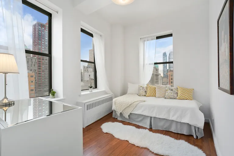 New York City Real Estate | View 150 Joralemon Street, 11B | Second Bedroom with Three Windows | View 5