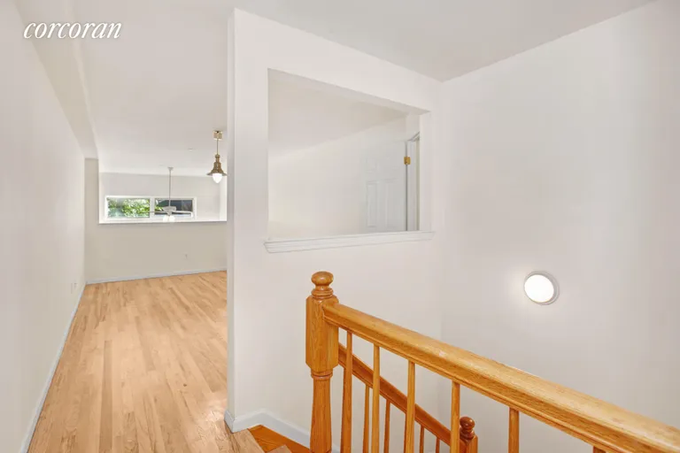 New York City Real Estate | View 104 Clifton Place, A1 | Stairs up to master loft like bedroom | View 5