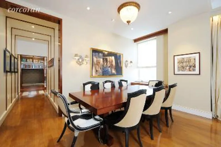 New York City Real Estate | View 80 Chambers Street, 8F | Dining Area | View 2