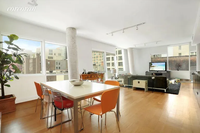 New York City Real Estate | View 245 Tenth Avenue, 5W | Dining Area | View 4