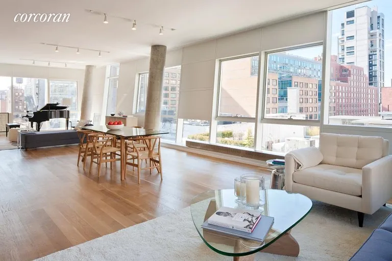 New York City Real Estate | View 245 Tenth Avenue, 5W | Living Room | View 2