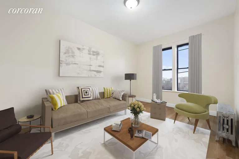 New York City Real Estate | View 346 Montgomery Street, B-1 | 2 Beds, 1 Bath | View 1