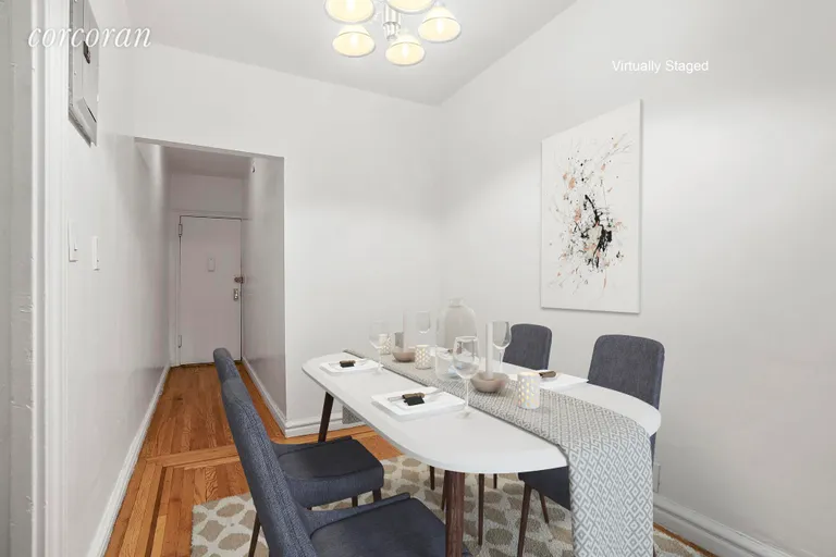 New York City Real Estate | View 1100 Grand Concourse, 3C | Dining Room | Foyer | View 5