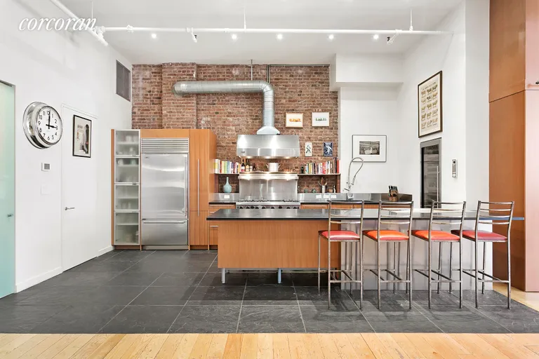 New York City Real Estate | View 15 Mercer Street, 3 | Open Industrial Kitchen | View 4
