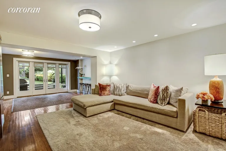 New York City Real Estate | View 31 Tompkins Place | Garden level family room | View 9