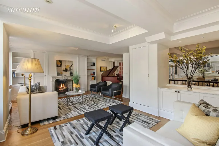 New York City Real Estate | View 52 East 72nd Street, PHB | Living Room | View 2