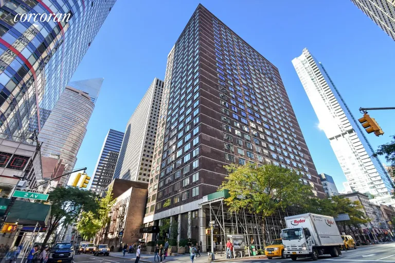 New York City Real Estate | View 245 East 54th Street, 21B | Recently Renovated Lobby, Hallways And Elevators  | View 7