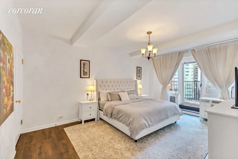 New York City Real Estate | View 135 East 54th Street, 16K | Master Bedroom | View 5