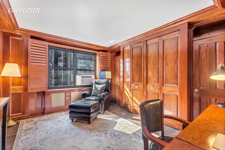 New York City Real Estate | View 135 East 54th Street, 16K | Second Bedroom with Custom Murphy Bed
 | View 7