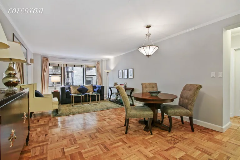 New York City Real Estate | View 55 East 9th Street, 4D | Living Room / Dining Room | View 2