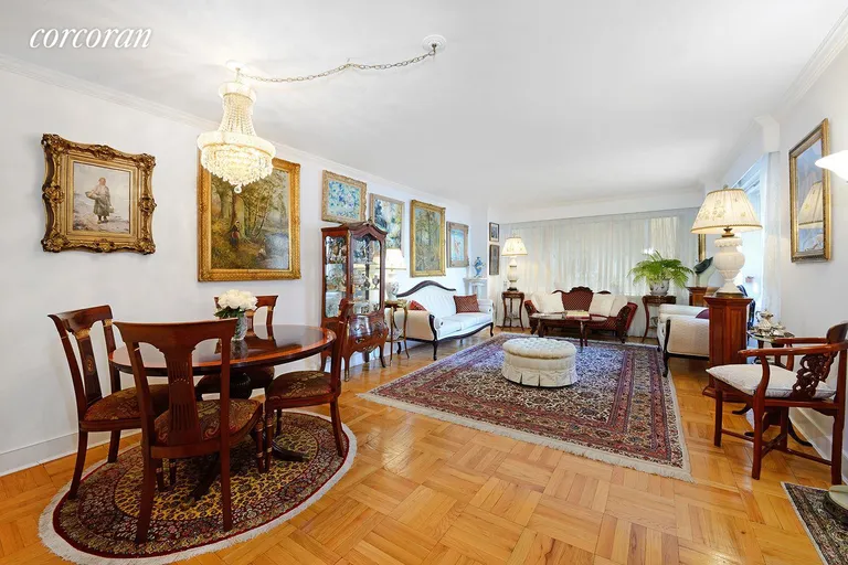 New York City Real Estate | View 30 East 65th Street, 9D | Living Room/Dining Room | View 3