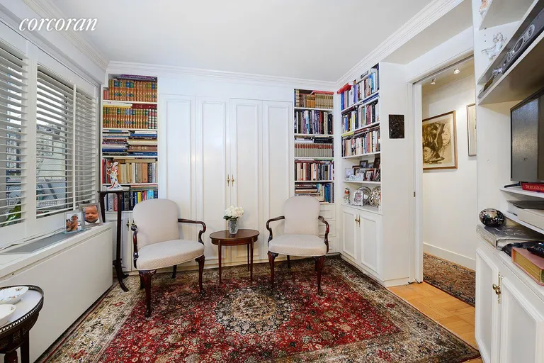 New York City Real Estate | View 30 East 65th Street, 9D | Second Bedroom (with Murphy Bed)/Den/Dining Room | View 4