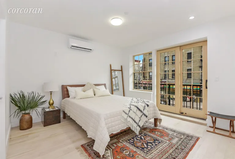 New York City Real Estate | View 720 Nostrand Avenue, 3F | Master Bedroom with Balcony & En Suite | View 5
