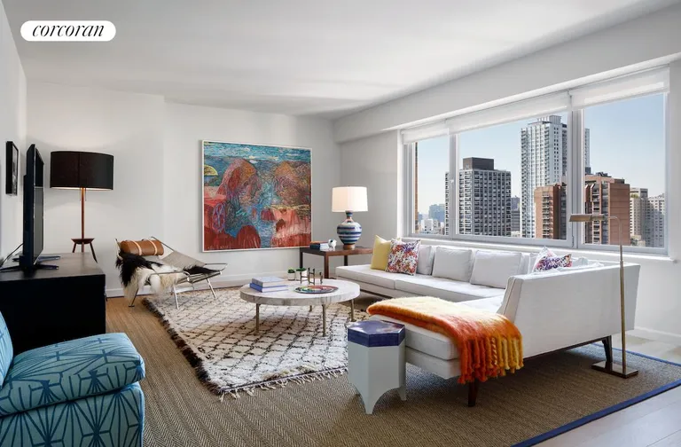 New York City Real Estate | View 200 East 62nd Street, 23D | 2 Beds, 2 Baths | View 1