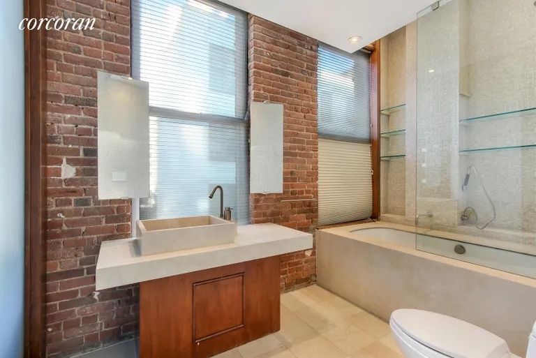 New York City Real Estate | View 554 Broome Street, 5 FL | Master Bathroom | View 7
