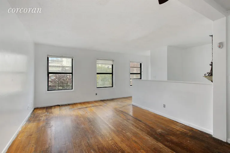 New York City Real Estate | View 221 Tompkins Avenue | Second Floor Living Room/ Dining Room  | View 5