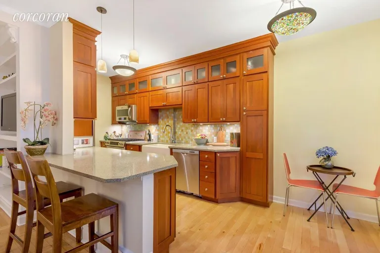New York City Real Estate | View 116 Pinehurst Avenue, S2 | Renovated eat-it kitchen | View 2