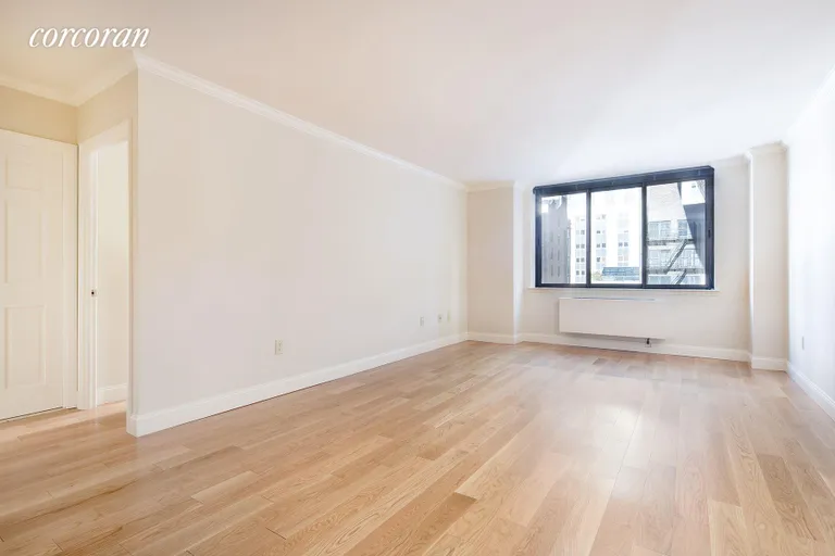New York City Real Estate | View 280 Park Avenue South, 7H | Spacious Living Room with north-facing windows | View 7