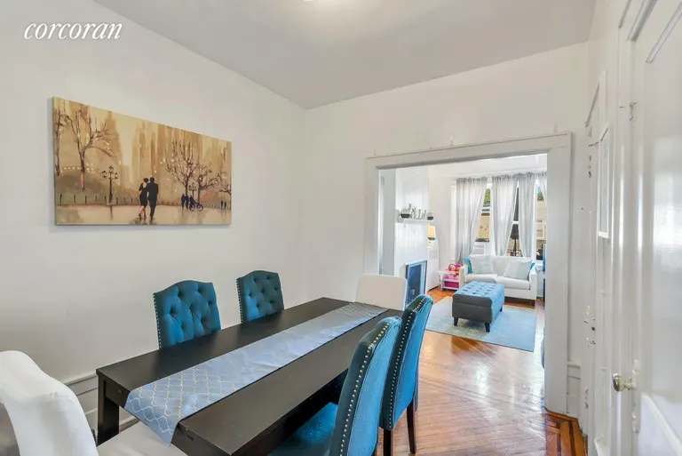 New York City Real Estate | View 536 81st Street | Dining room | View 6