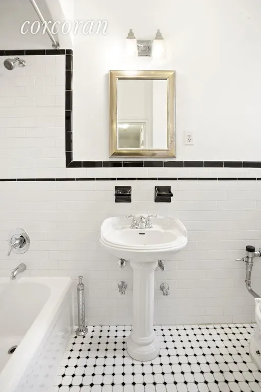 New York City Real Estate | View 45 Martense Street, 5G | Art Deco Bathroom | View 5