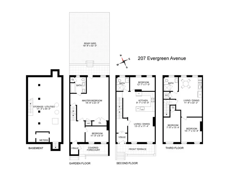 207 Evergreen Avenue | floorplan | View 8