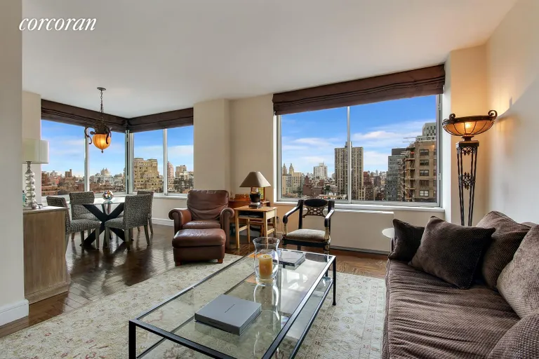 New York City Real Estate | View 200 Riverside Boulevard, 25D | Living Room | View 2