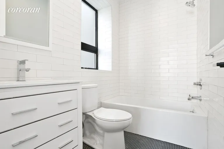 New York City Real Estate | View 343 Marlborough Road, 4 | Sparkling New Bathroom | View 4