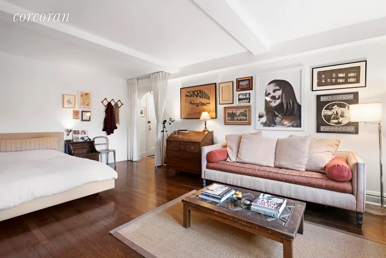 New York City Real Estate | View 319 East 50th Street, 7F | Living Room  from the Kitchen | View 2