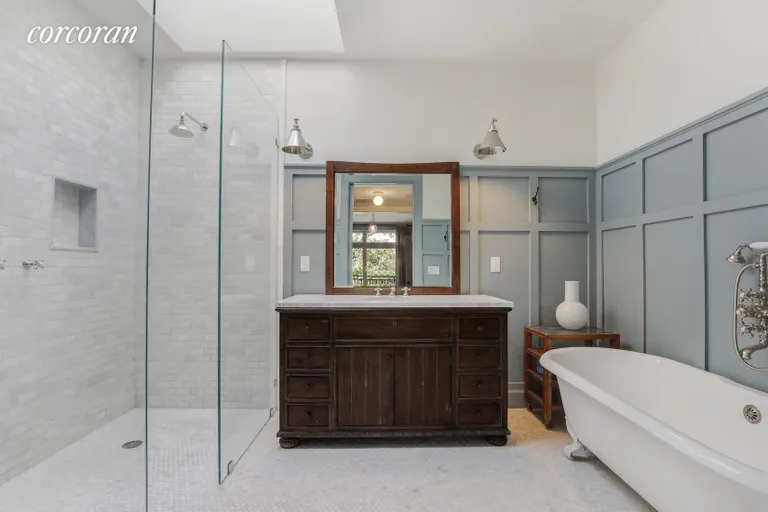 New York City Real Estate | View 331 De Graw Street | Stunning Master Bathroom | View 8